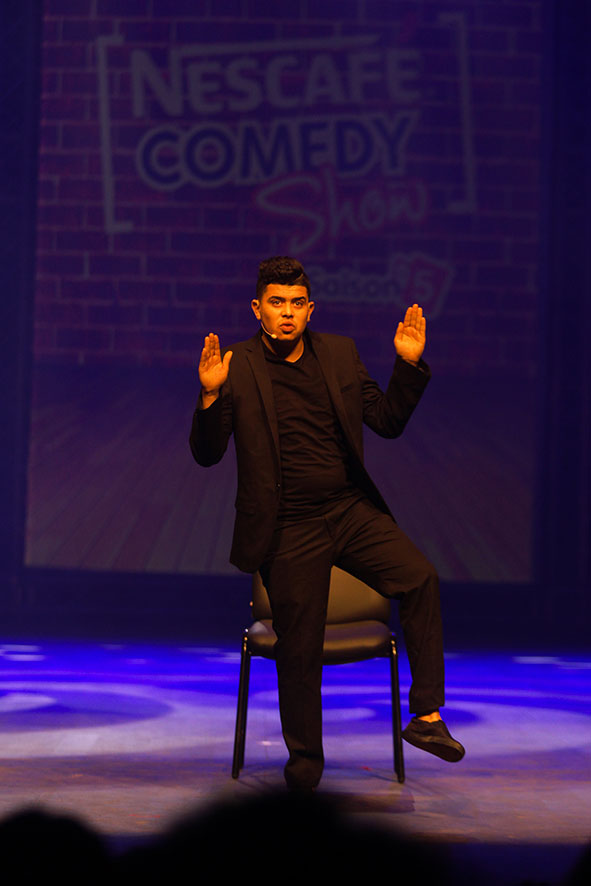 Finale 5ème saison Nescafé Comedy Show gagnant Ahmed Laajimi