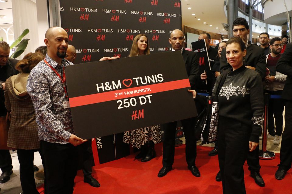 H&M opening Tunis City cadeau fashionista