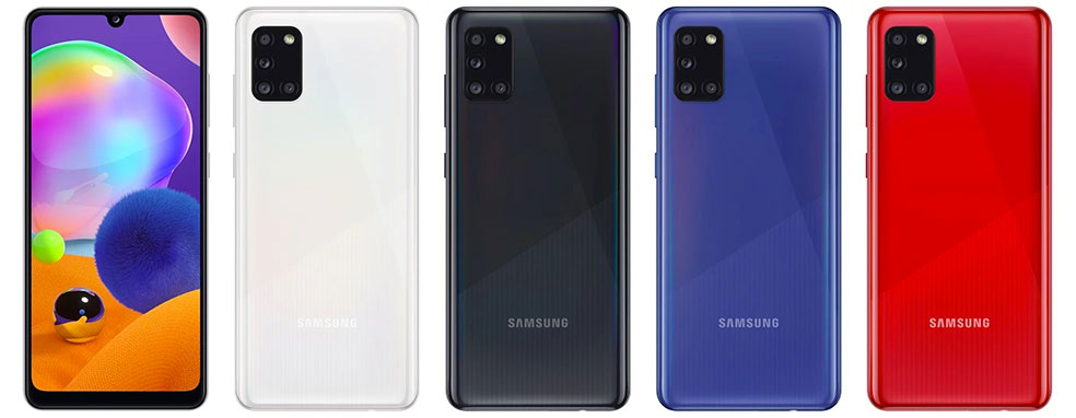 Samsung Galaxy A31 Gamme Zeyna