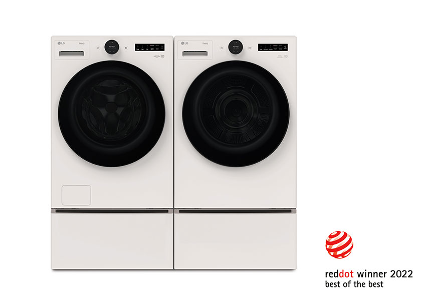 LG Washer and Dryer Red Dot 2022 Zeyna