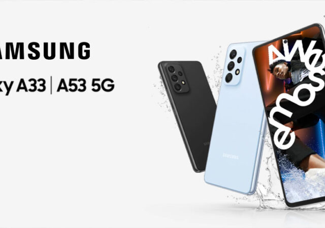Samsung Galaxy A53 5G et A33 5G