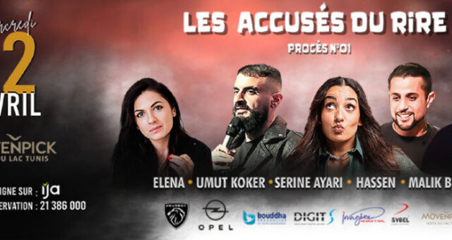 Les Accusés du Rire au Mövenpick Hotel du Lac Tunis