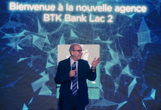 Inauguration de la nouvelle agence de la BTK BANK au « Lac 2 » Tunis