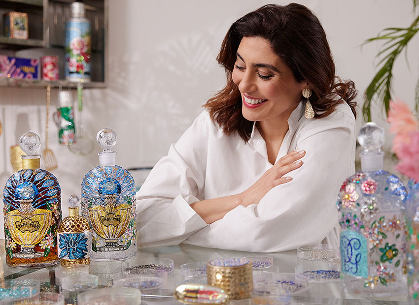 Shourouk Rhaiem Guerlain Zeyna