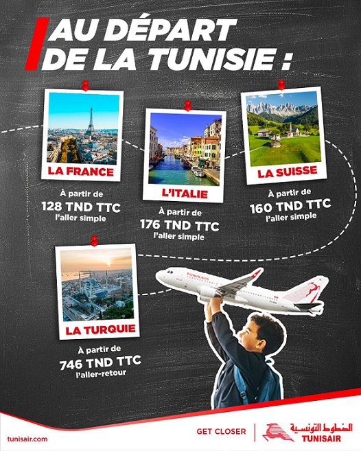 Tunisair & promotion Automne