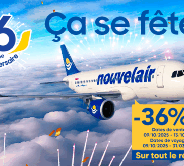 Nouvelair & 36 %