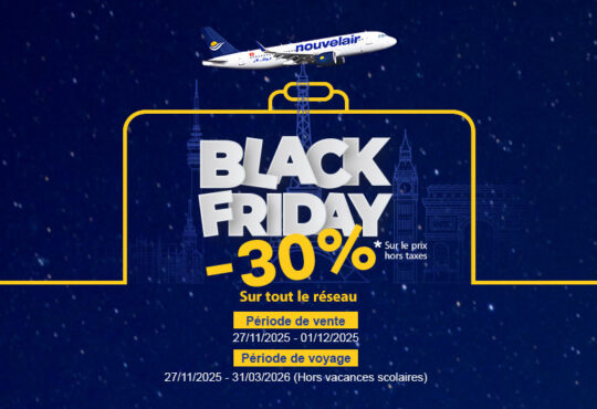 Nouvelair & Black Friday