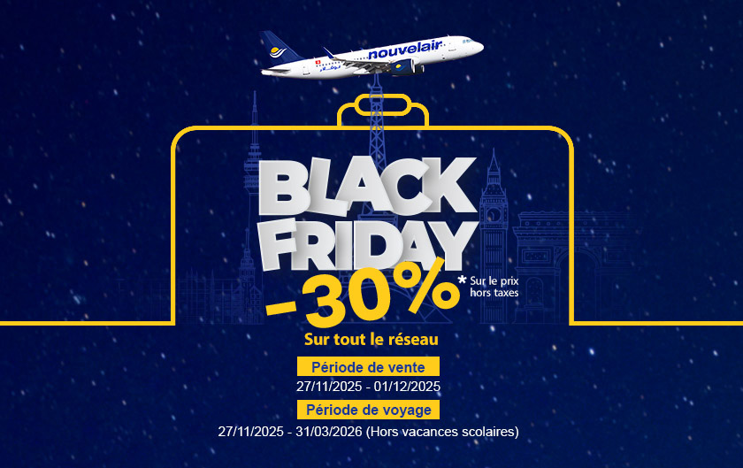 Nouvelair & Black Friday