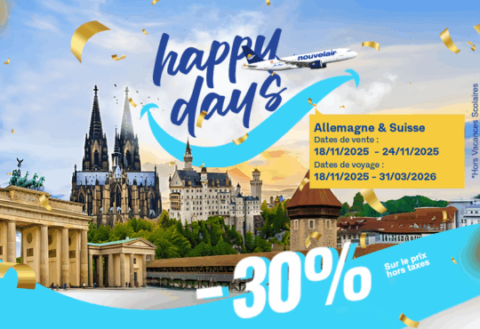 Happy days de nouvelair