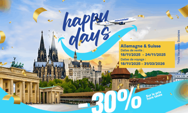 Happy days de nouvelair