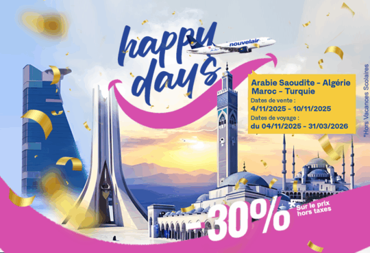 Nouvelair Happy Days