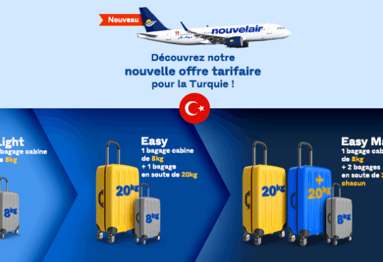 Nouvelair & Offre Turquie