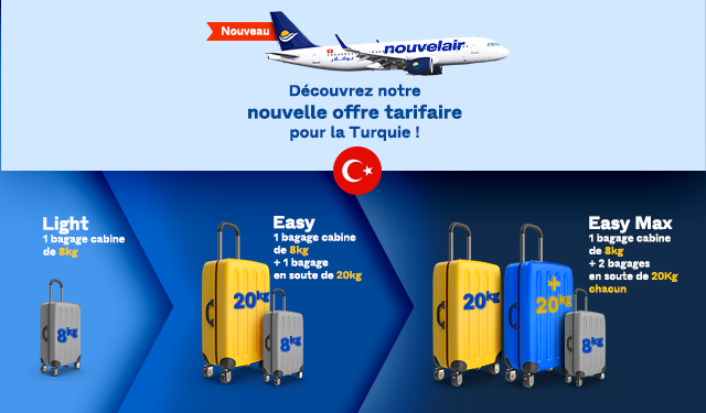 Nouvelair & Offre Turquie