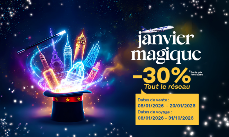 Nouvelair & Janvier Magique