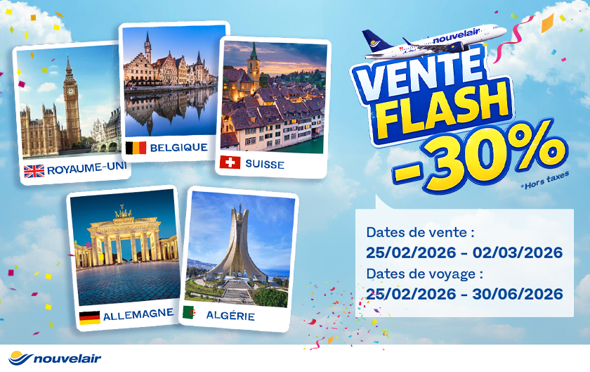 Nouvelair & Vente Flash