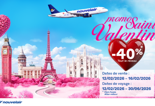 Nouvelair & Saint-Valentin