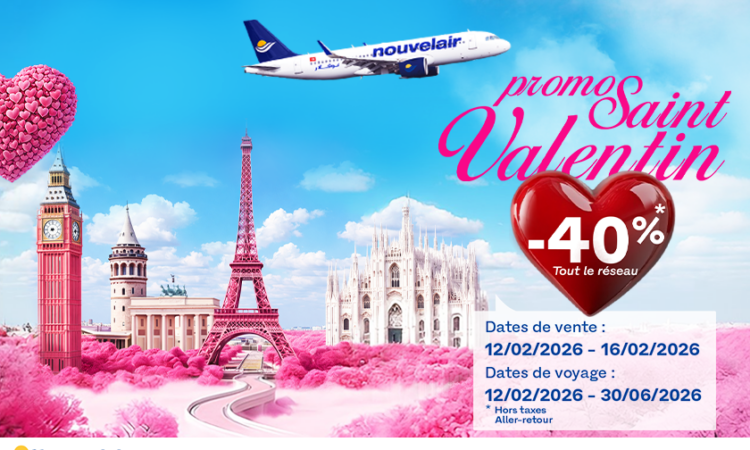 Nouvelair & Saint-Valentin