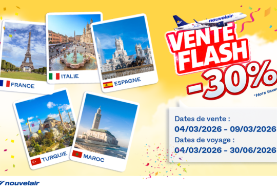 Nouvelair & vente flash