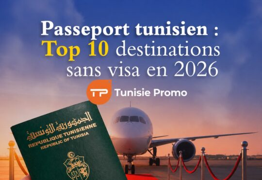 destinations sans visa pour les tunisiens 2026